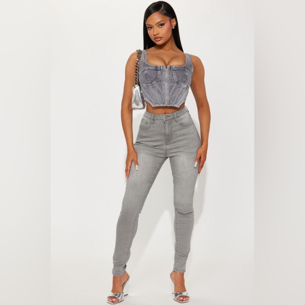Fashion Nova Tall Audrey High rise stretch skinny jeans